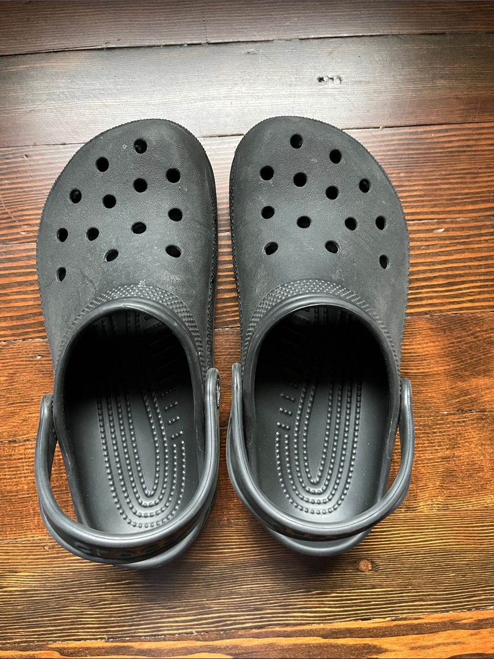 Kids Crocs Classic Clog Size J3 Black